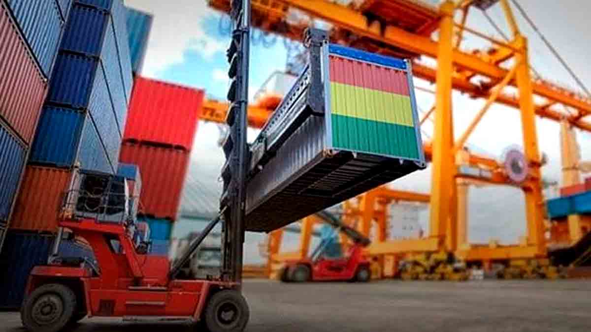 INE: Bolívia registra superávit comercial de US$ 360,3 milhões em agosto